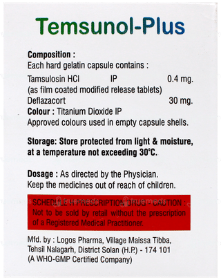 Temsunol Plus Capsule 10